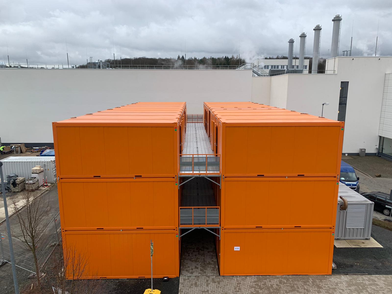 Giessener Container Modulbau Marburg 60er Basic Anlage Büro Baustelle 4